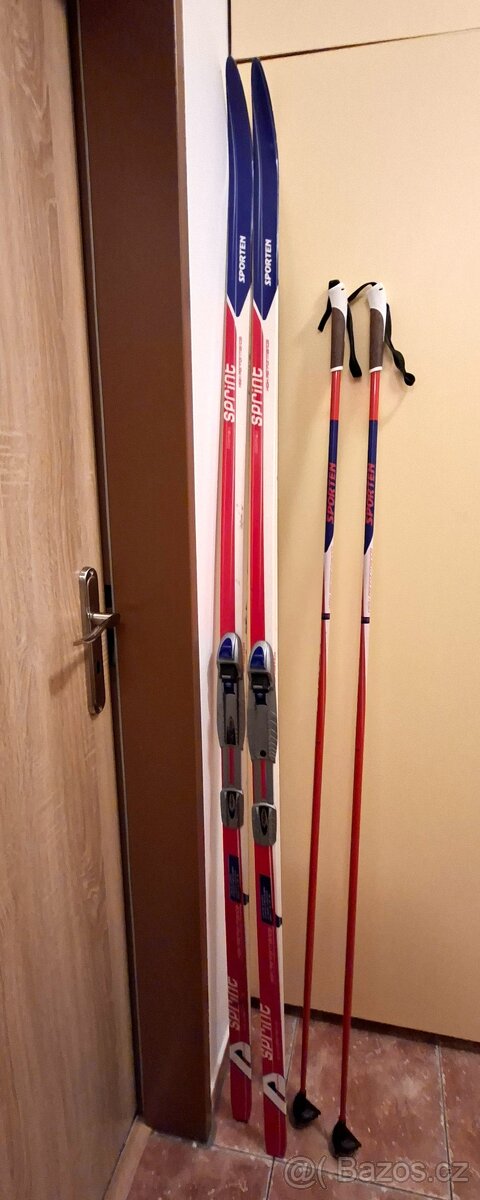 Běžky SPORTEN SPRING + hůlky - 3