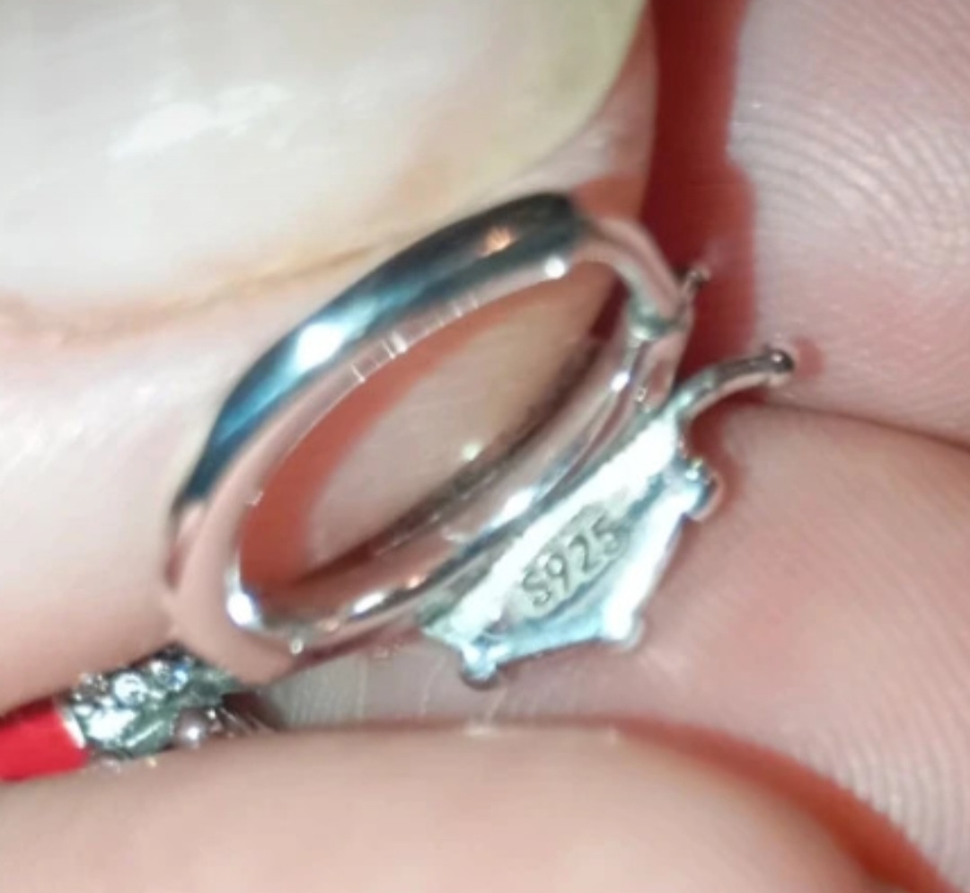 Dětské stříbrné náušnice - 3