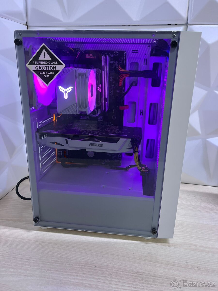 Herní PC White i7 6700|32GB|500GB SSD|500GB HDD|GTX 1070 8GB - 3