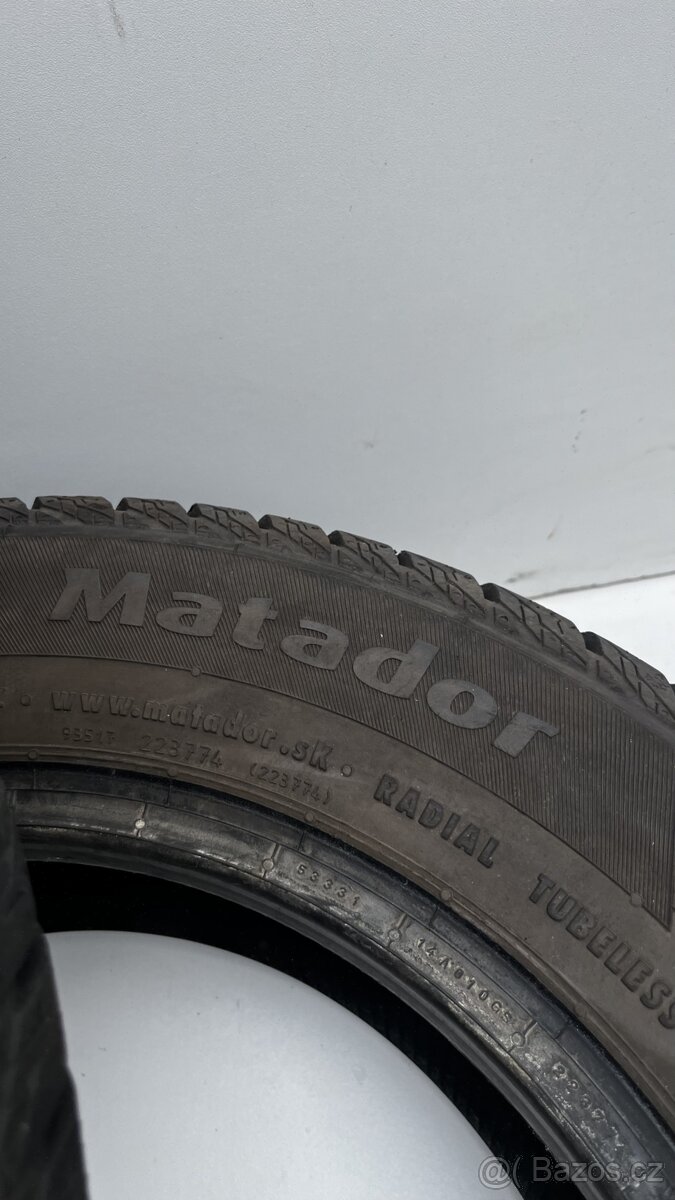 2x - zimní pneu - 165/70 R14 81T - MATADOR - 7mm - 3