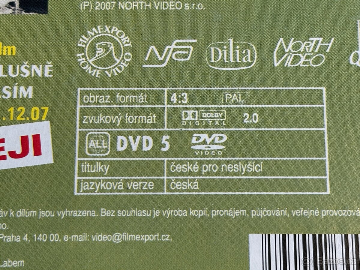 DVD Dobrý voják Švejk - NOVÉ nerozbalené - 3