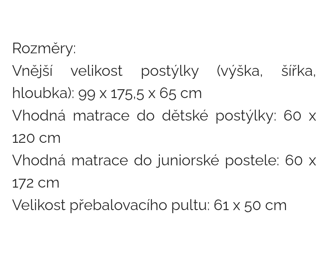 Kombinovaná postýlka - 3