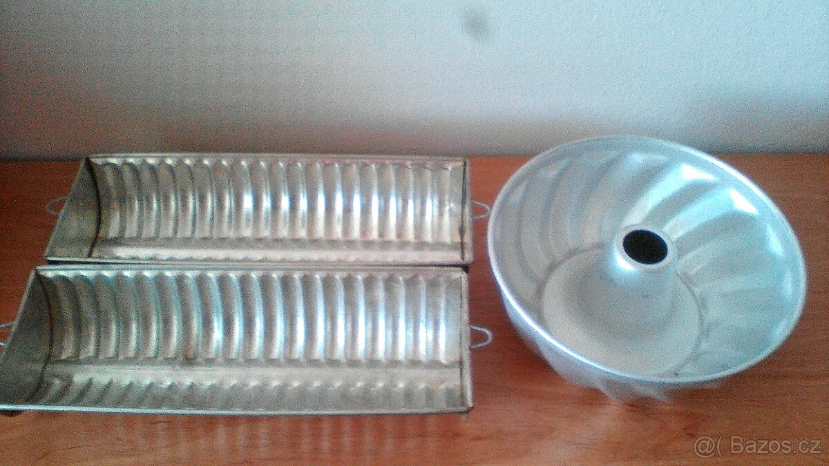 Formy (retro) - na bábovku, srnčí hřbet, beránka - 3