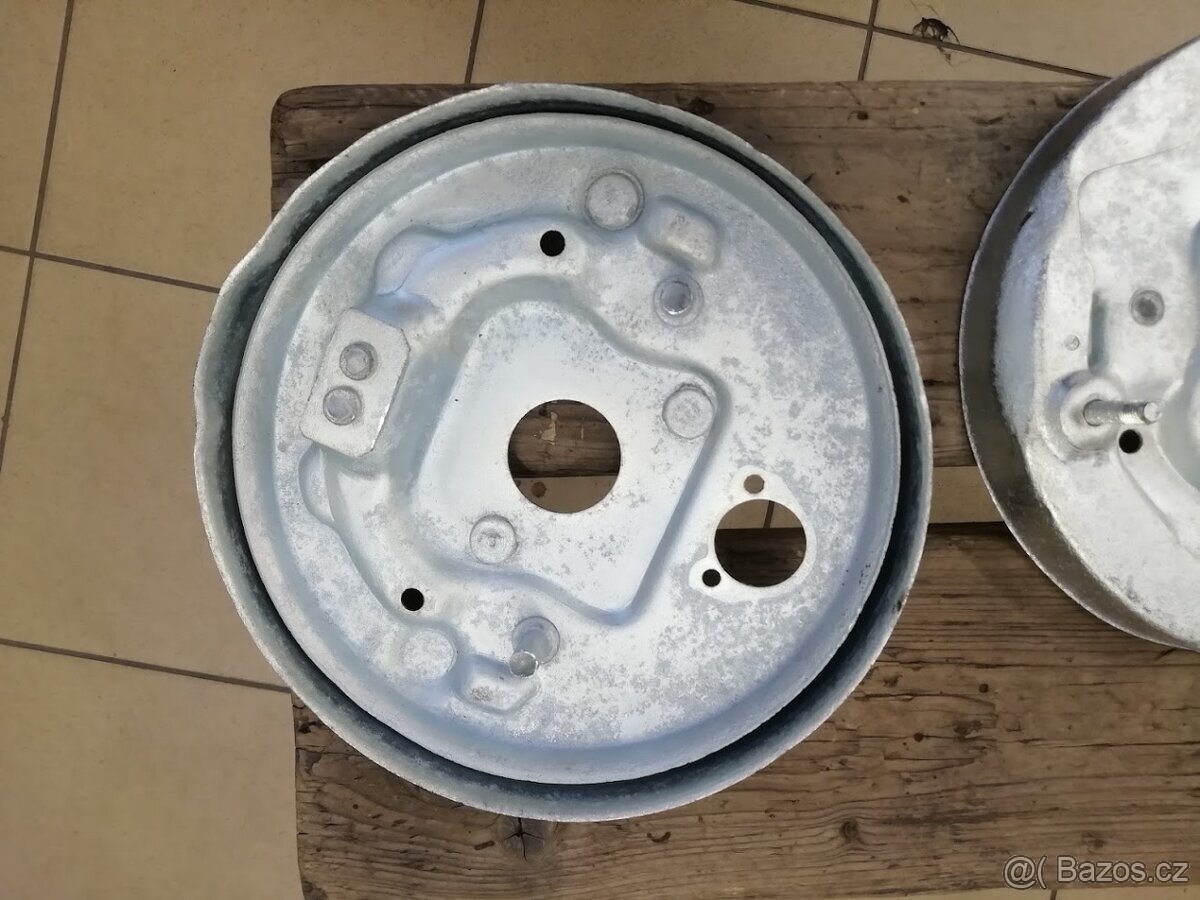 Fiat 126 NT - 4x98 - pozinkované brzdové štíty - 3