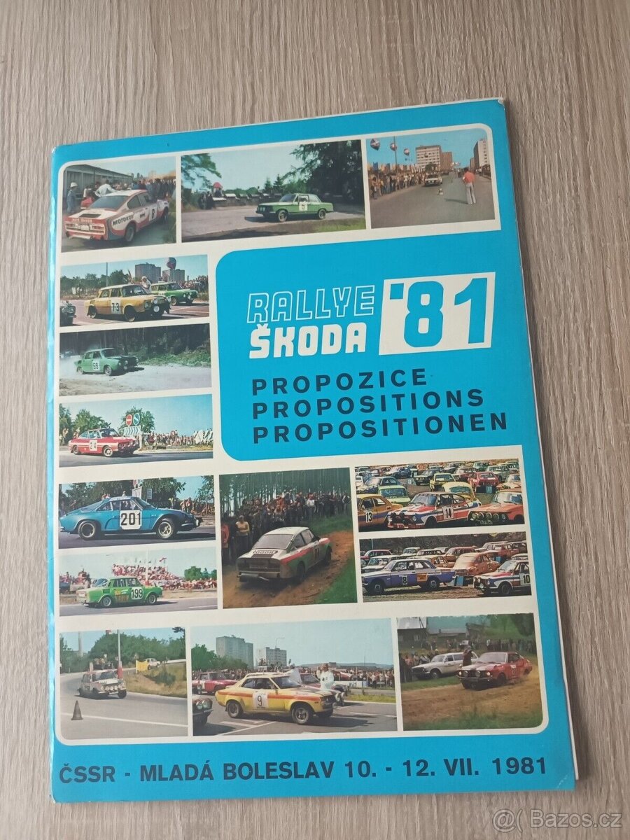 Škoda Prospekty,Programy Rallye 75,76,81,82 - 3