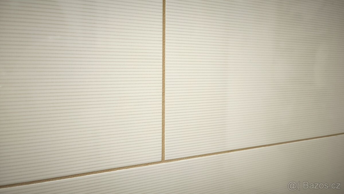 keramický obklad bílý 60x30 - 3