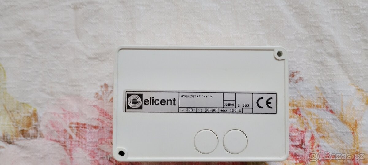 Koupelnový ventilátor Elicent + hygrostat - 3
