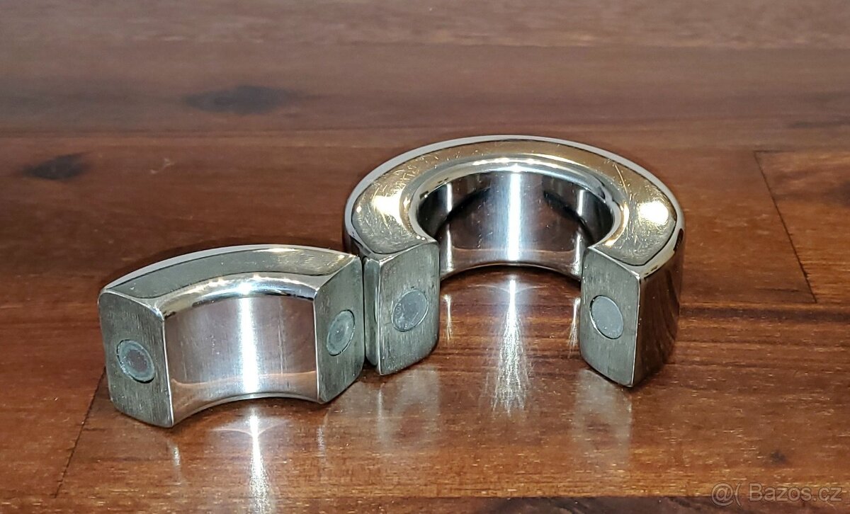 Nerezové závaží / kroužek 400g - magneticky spojený - 3