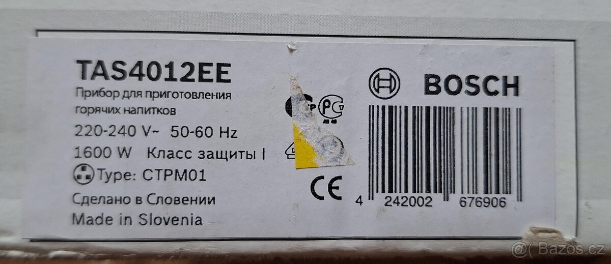 Kávovar Bosch Tassimo T40 - 3