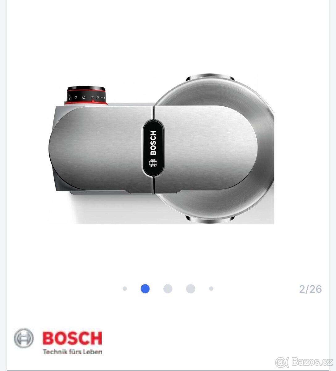 Kuchyňský robot Bosch- Nový - Akční sleva - 3