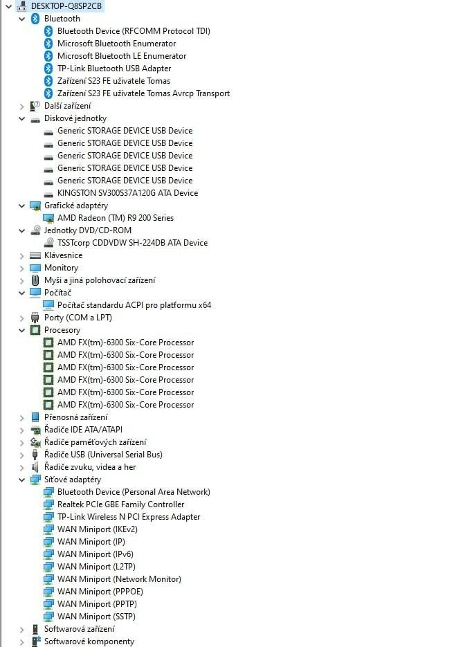 Stolní PC na hry, AMD 4,2 GHz, 16 GB RAM, Radeon R9 2GB, OS - 3