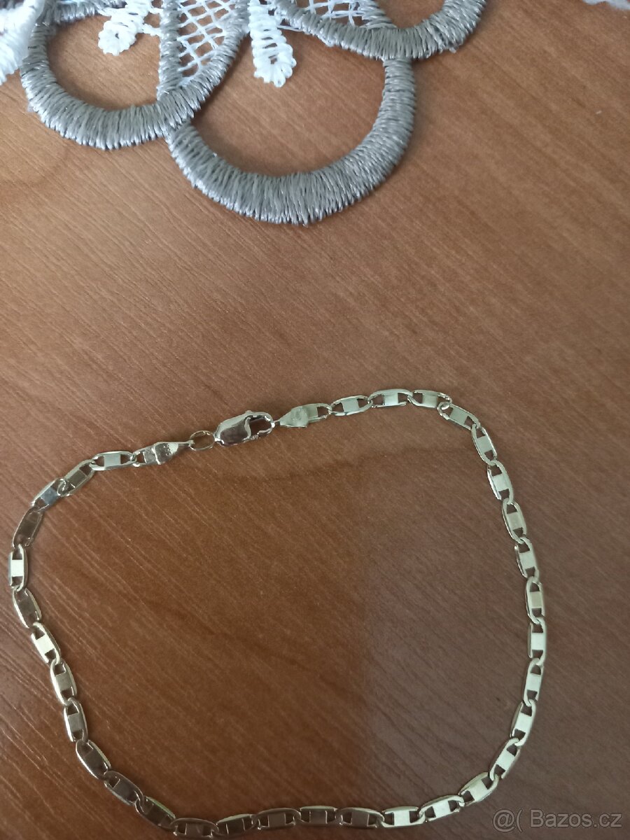 Nový zlaty náramek 1,9g - 3