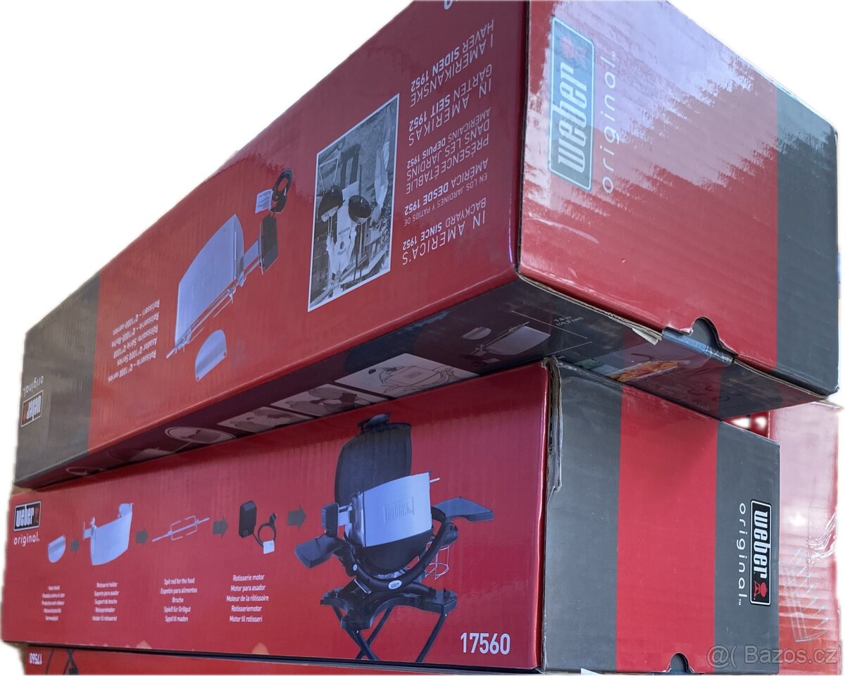 Weber Otáčecí špíz pro grily Q 1000, 17560 - 3