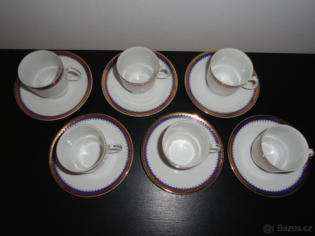 Mokka hrnečky s podšálky EPIAG K.Vary - 3