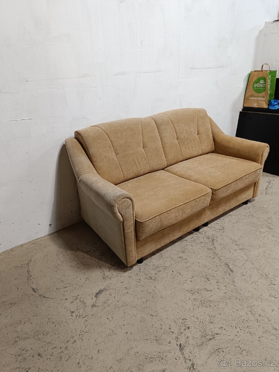 Rozkládací gauč,jedno lůžko, úložný prostor - 3