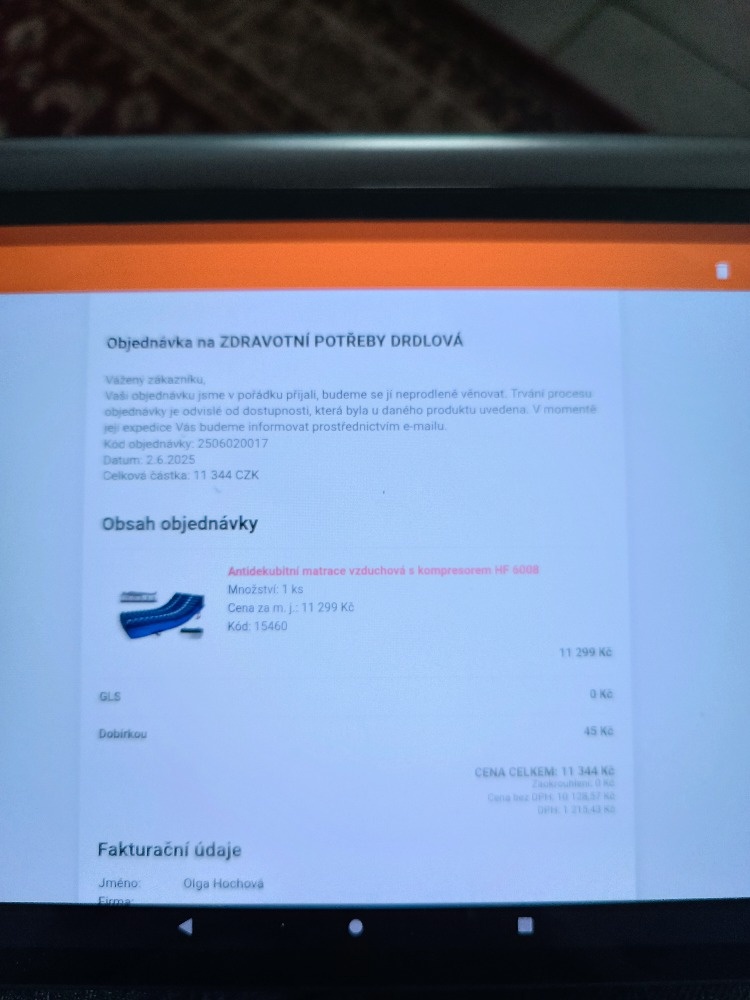 Matrace s kompresorem - 3