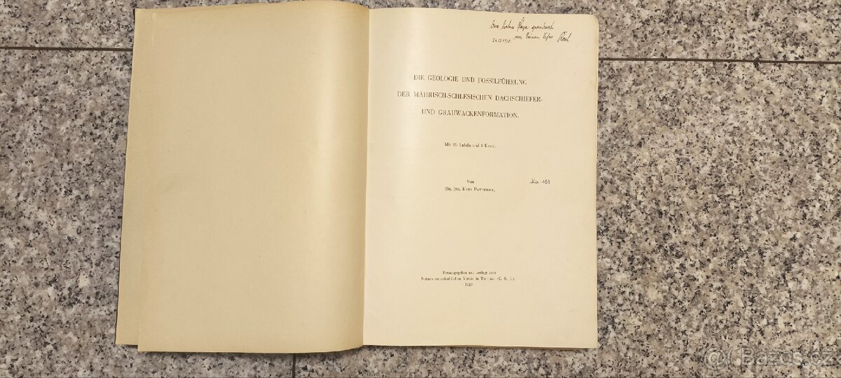 Geologie Moravsko-Slezska – Patteisky (vynikající stav) - 3