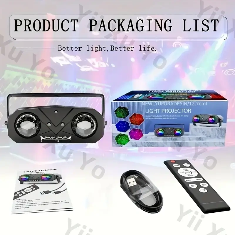 Prodám nové párty světlo -laser +ball Pouze rozbaleno - 3