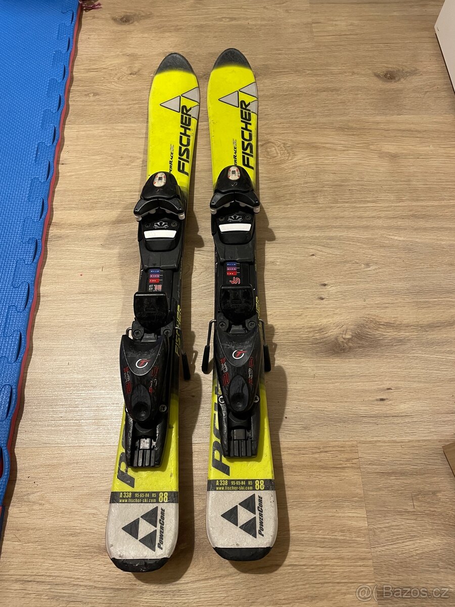 Dětský lyžařský set lyže 88 cm a boty 26-27 - 3