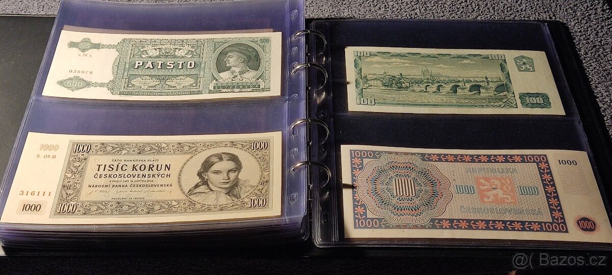 Rozprodej vzácných bankovek po sběrateli - 3