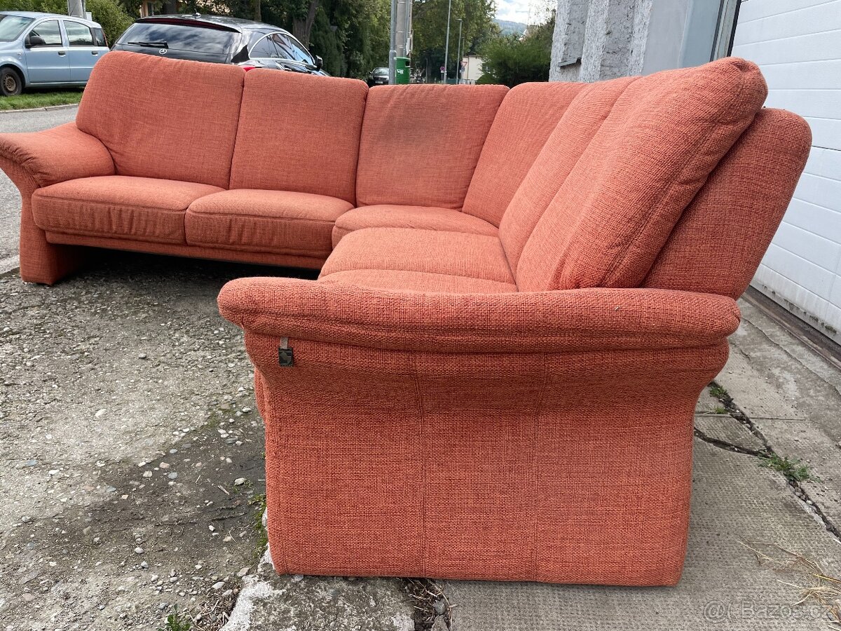 ✅ Sedačka | pohovka | gauč | pěkný stav| zakázkové čalounění - 3