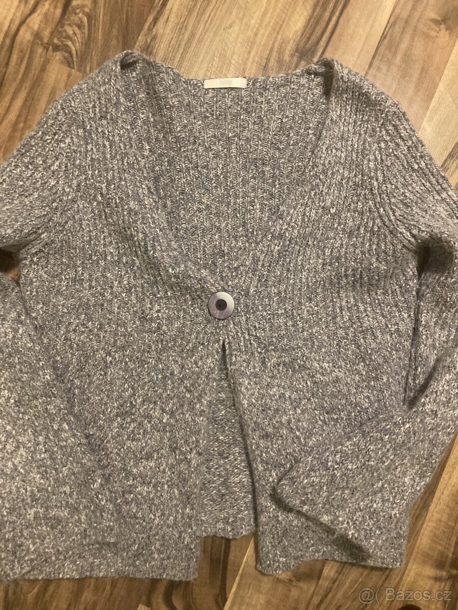 melírovaný dámský svetr Marks & Spencer vel. 42 - 3