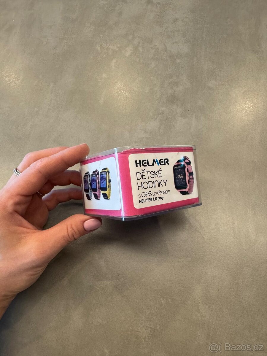 Chytré hodinky Helmer LK 708, růžové - 3