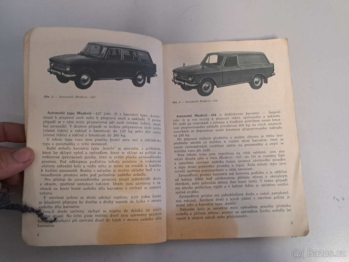 Moskvich Dílenská Příručka manuál - 3