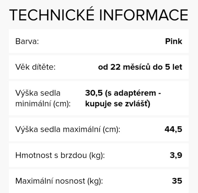 Odrážedlo First Bike - 3