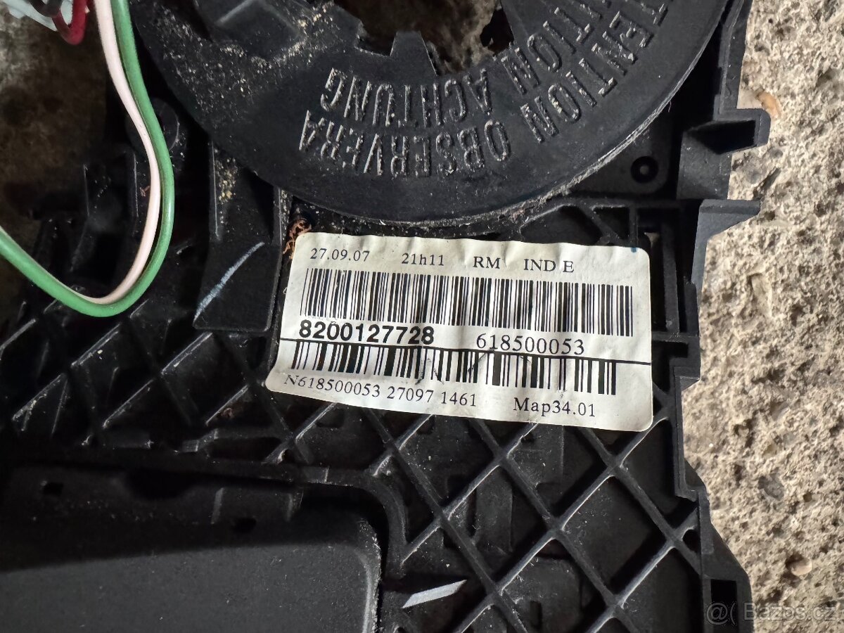 Renault scenic 2 kroužek volantu - 3