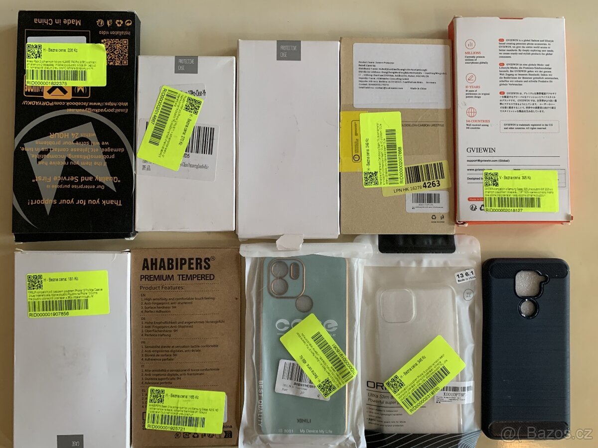 kryty , pouzdra , skla - 3