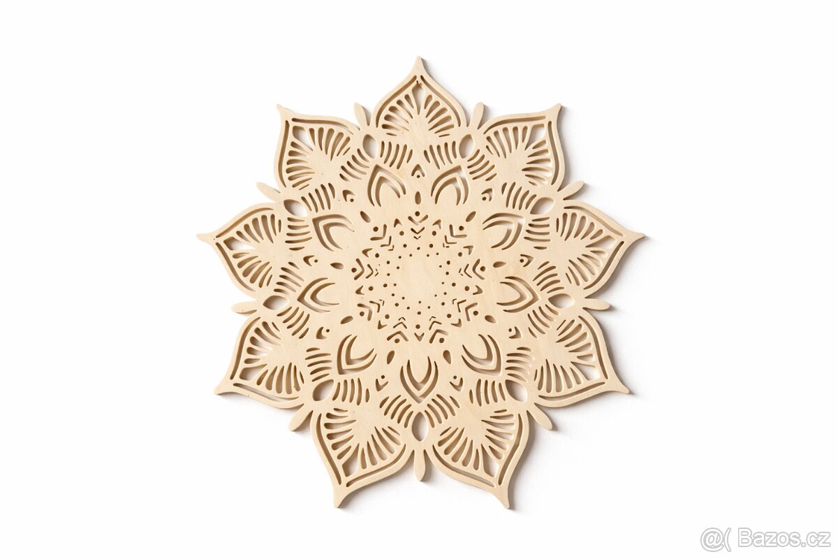 DŘEVĚNÉ MANDALY (DEKORACE) - 3