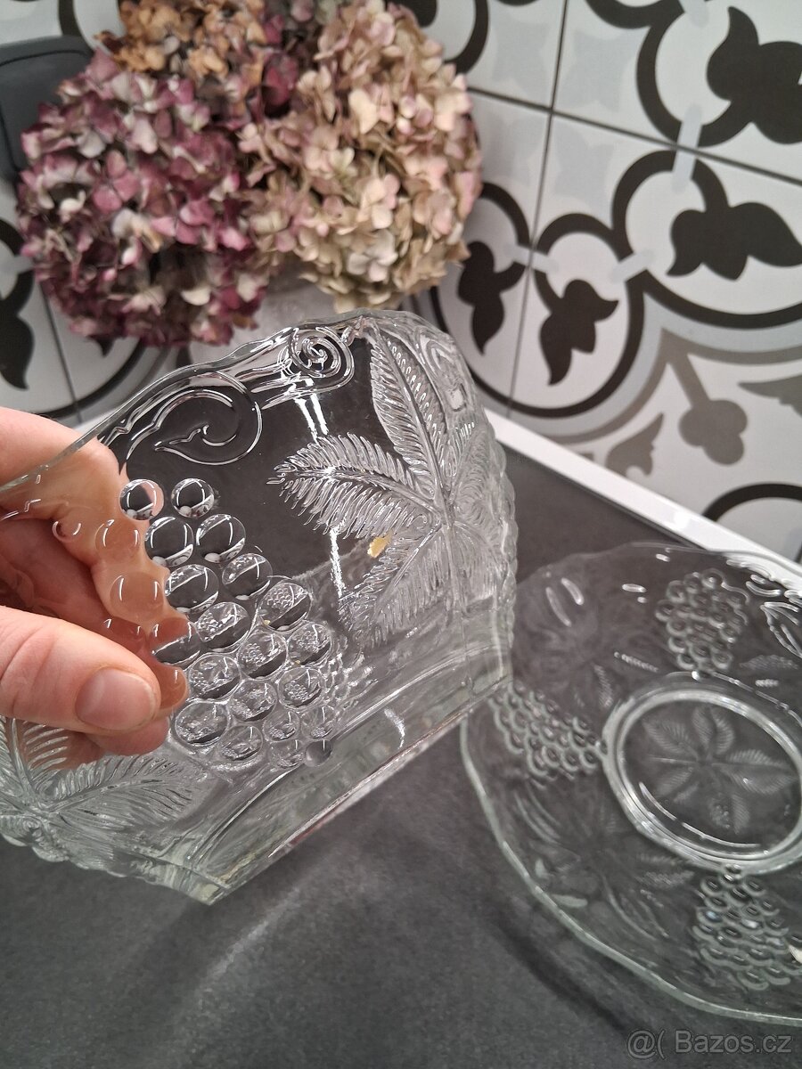 Sada z broušeného skla - 3