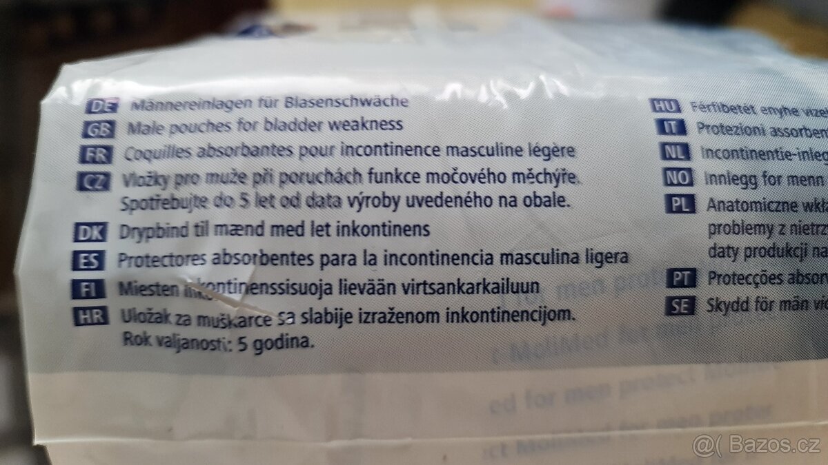 Pánské vložky HARTMANN Molicare Premium For Men 14 ks/bal - 3