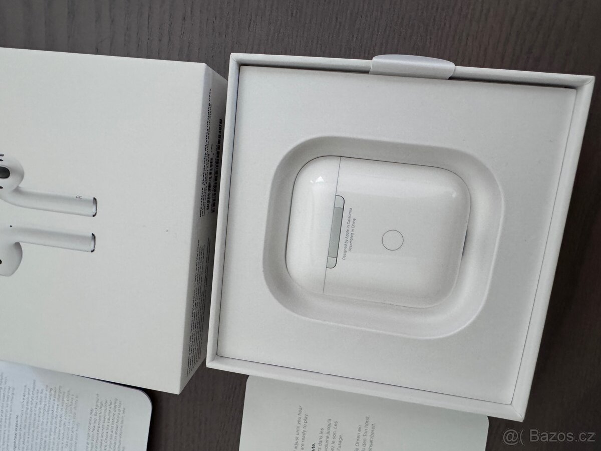 Prodám Originál AirPods 2 s bezdrátovým nabíjecím pouzdrem - 3