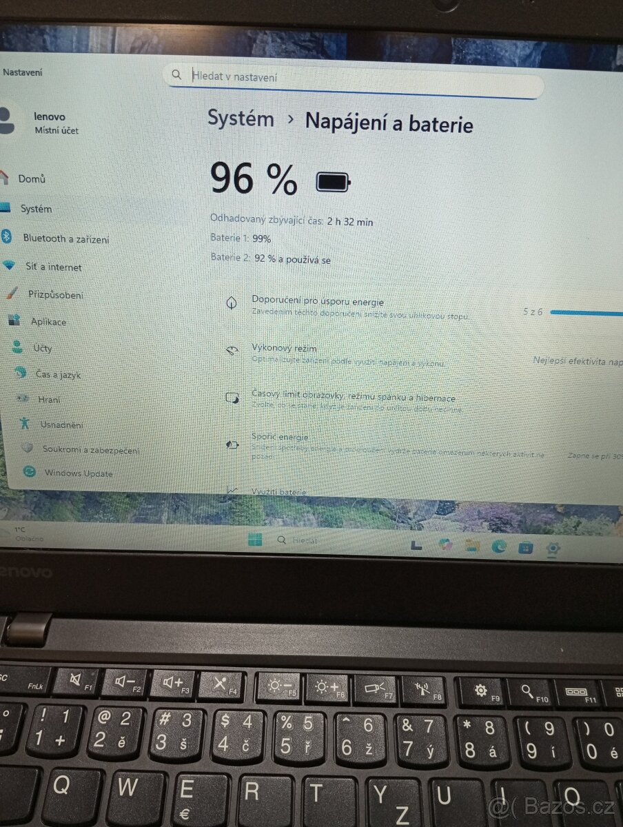 Notebook Lenovo ThinkPad X260 - 3