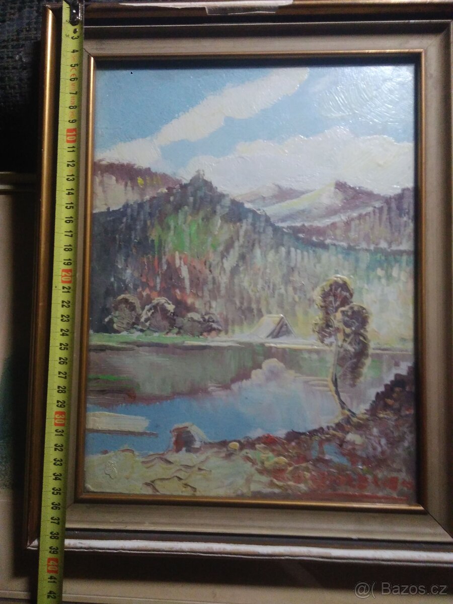 Starý obraz čertovo jezero - 3