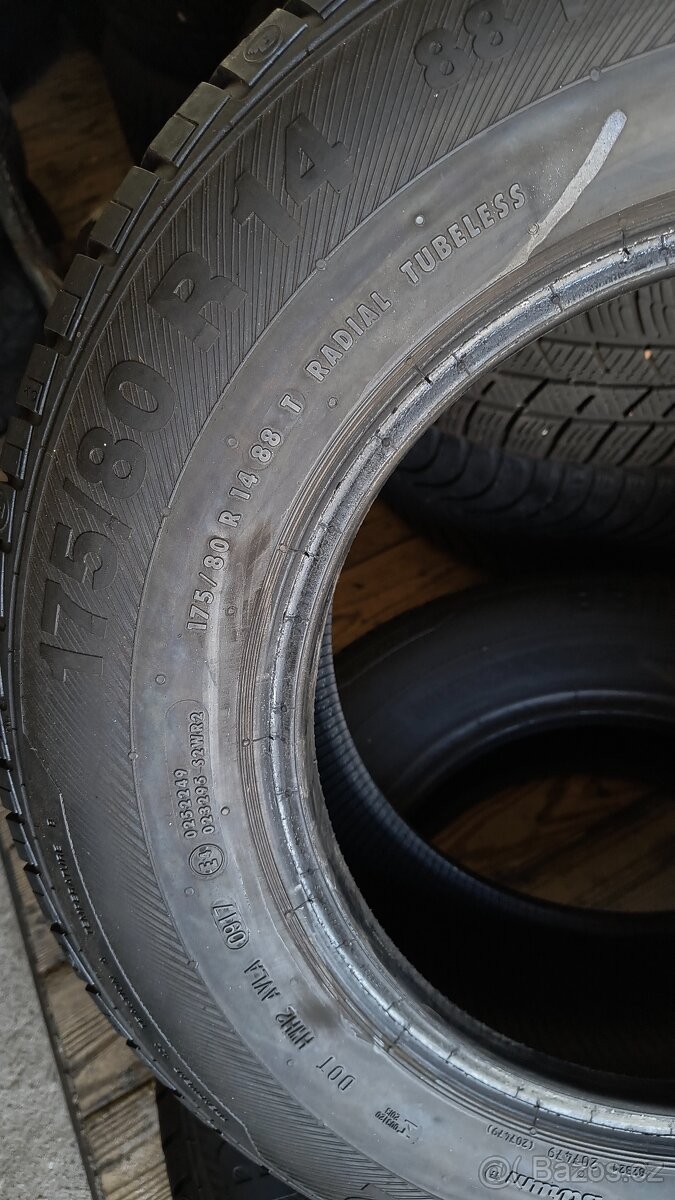 Letní pneumatiky Barum 175/80 R14 - 3