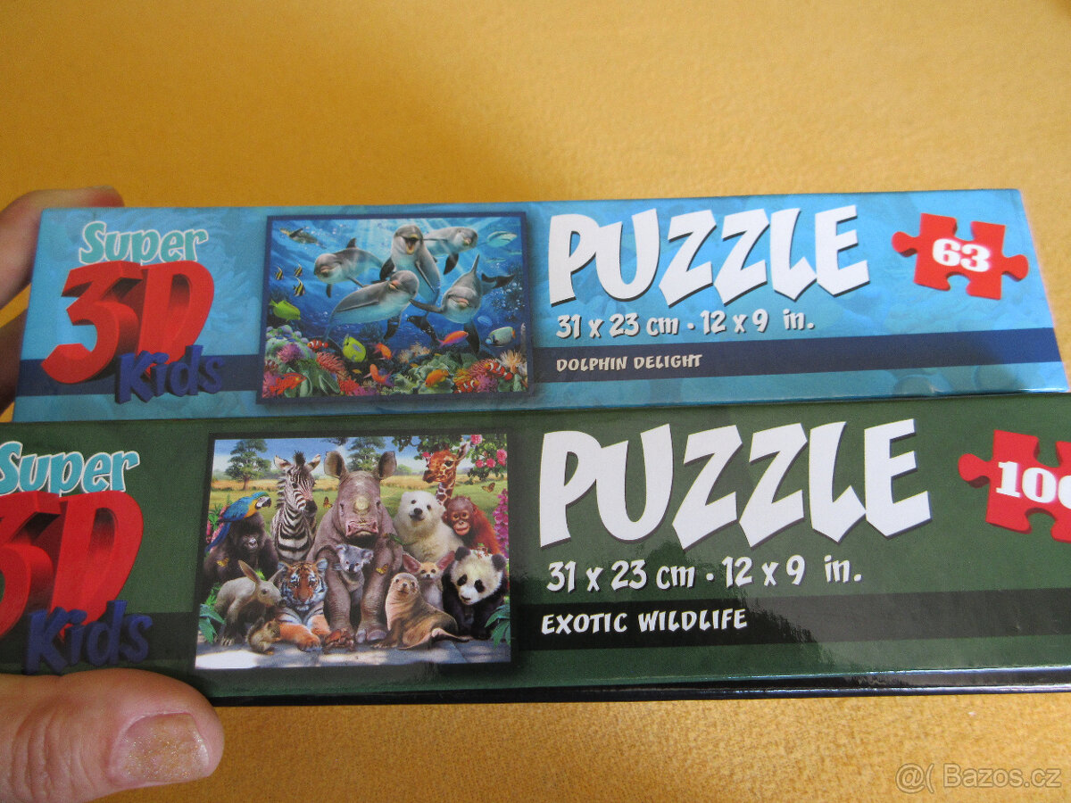 Puzzle Super 3 D Kids. - 3