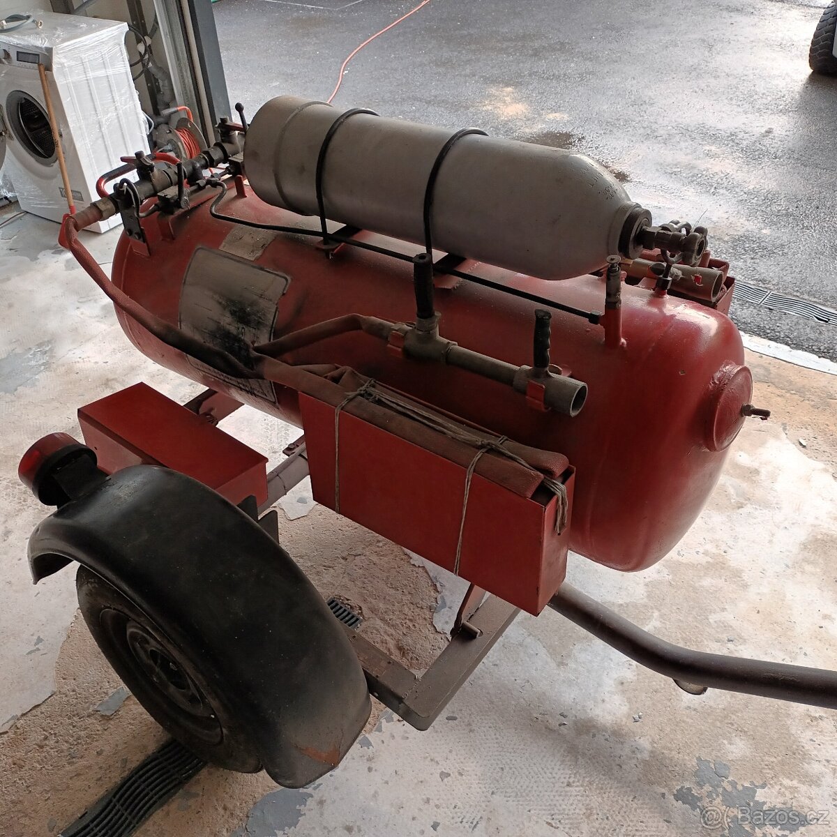 Hasičská stříkačka, Německý hasící přístroj - 3