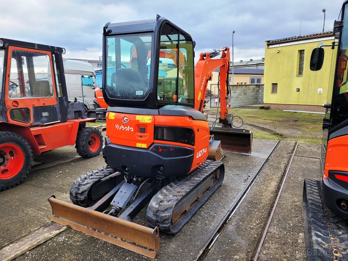 minirypadlo Kubota U27-4 - 3
