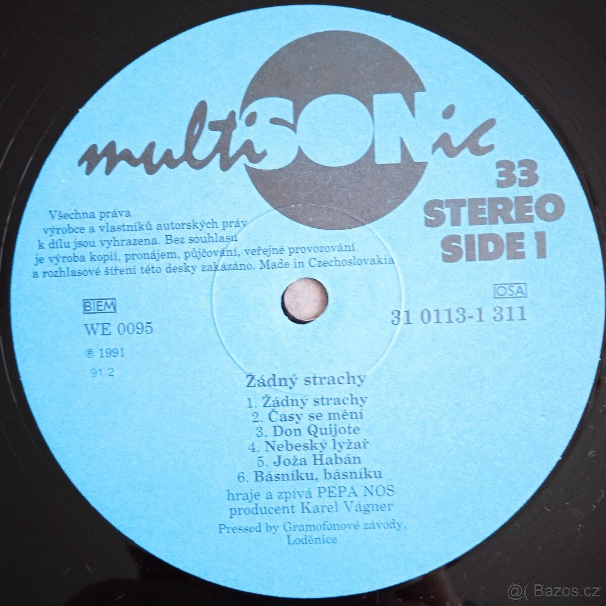 Pepa Nos – Žádný strachy (LP) - 3