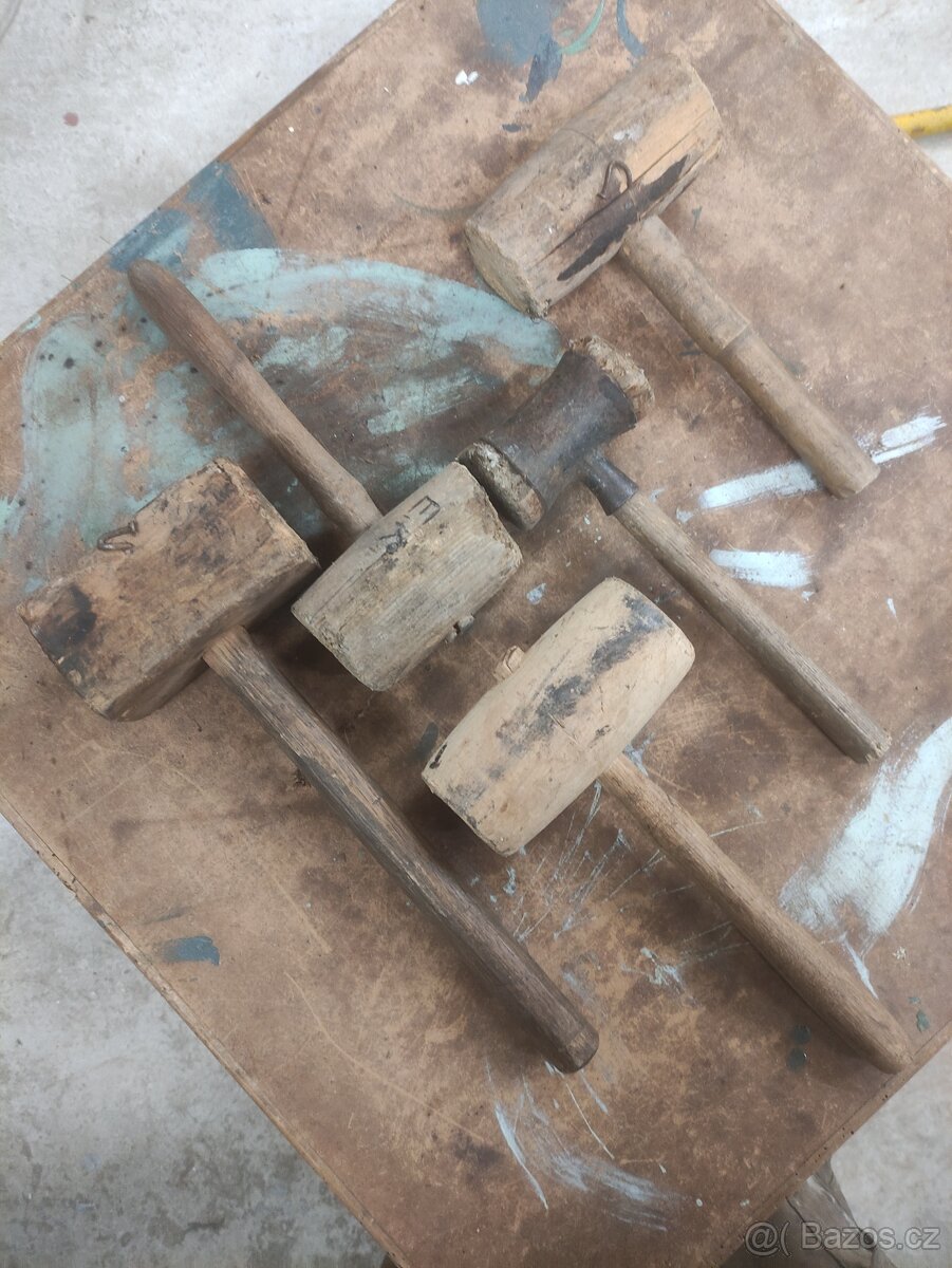 Staré dřevěné paličky - 3