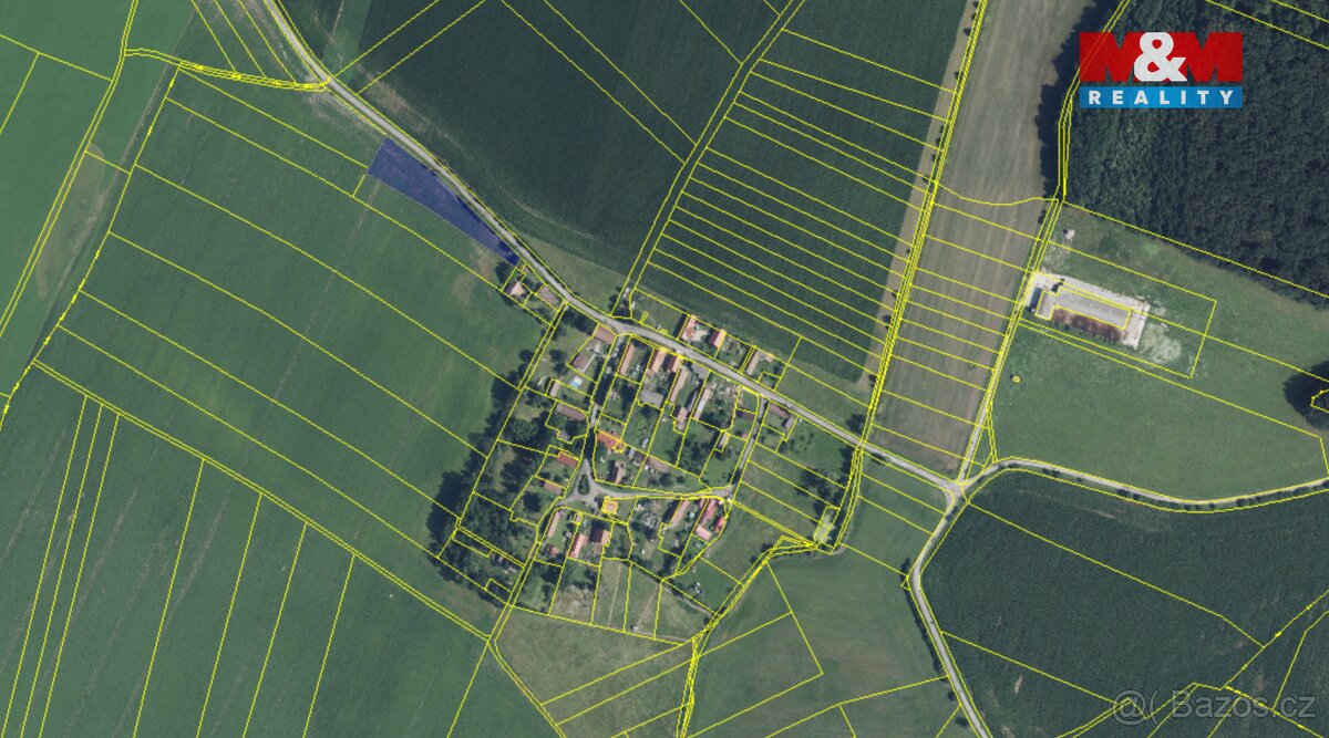 Prodej pole, 3474 m², Petrovice - 3