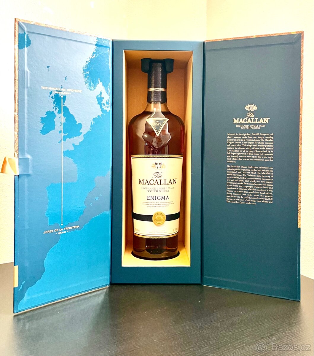 Macallan Enigma 0,7 kazeta - 3