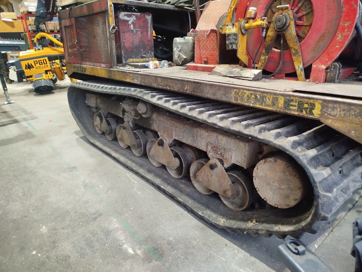 lesní lanovka KOLLER Kx301 pásy - 3