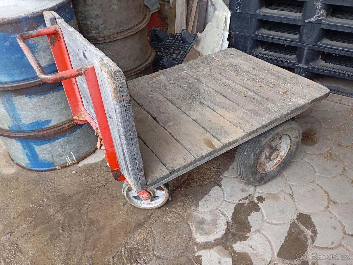 vozík na dřevo-prodám - 3
