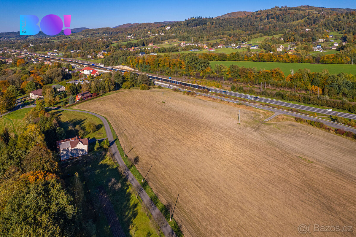 Prodej komerčního pozemku 23 535 m², Návsí - 3