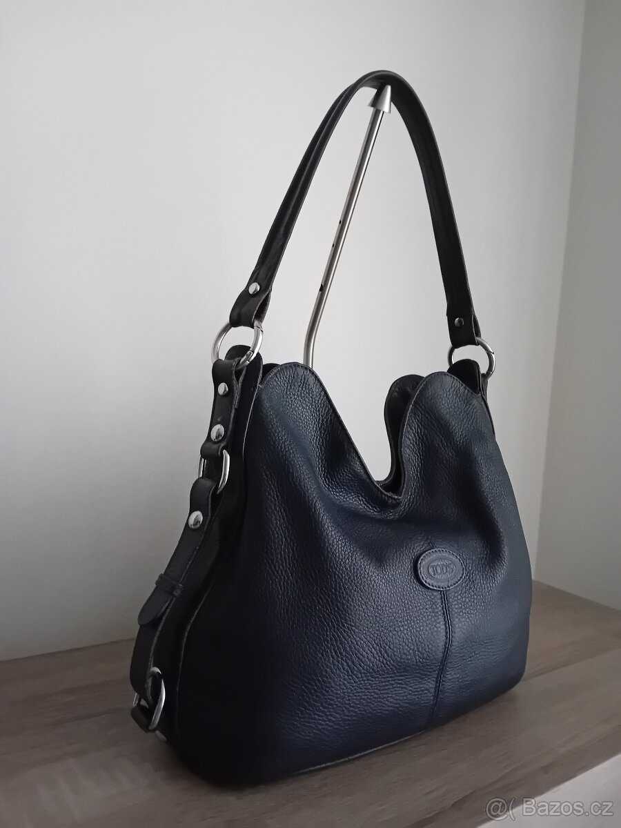 Tod's dámská luxusní hobo kabelka kožená - 3