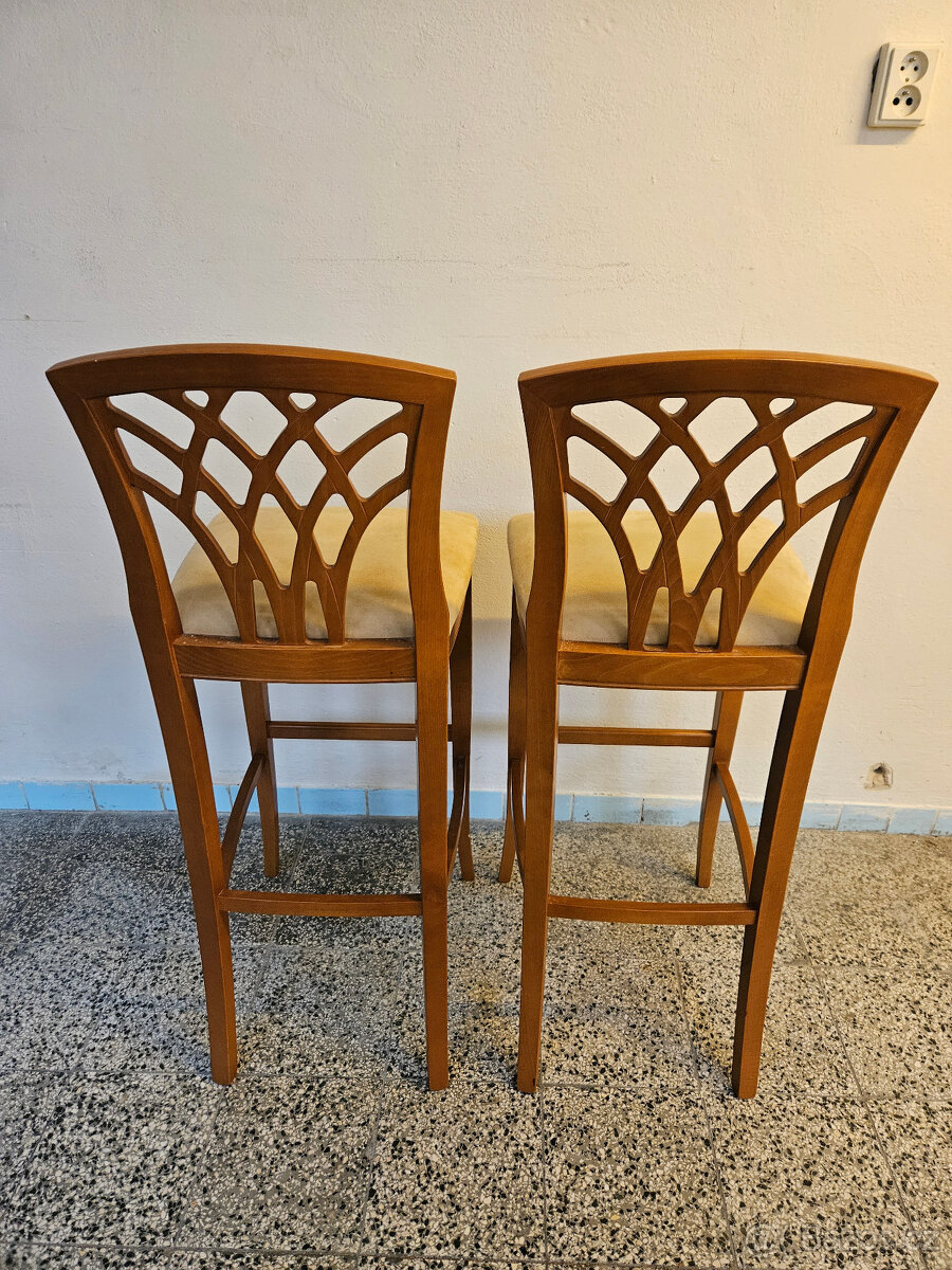 Barové židle POTOCCO - 2ks - 3